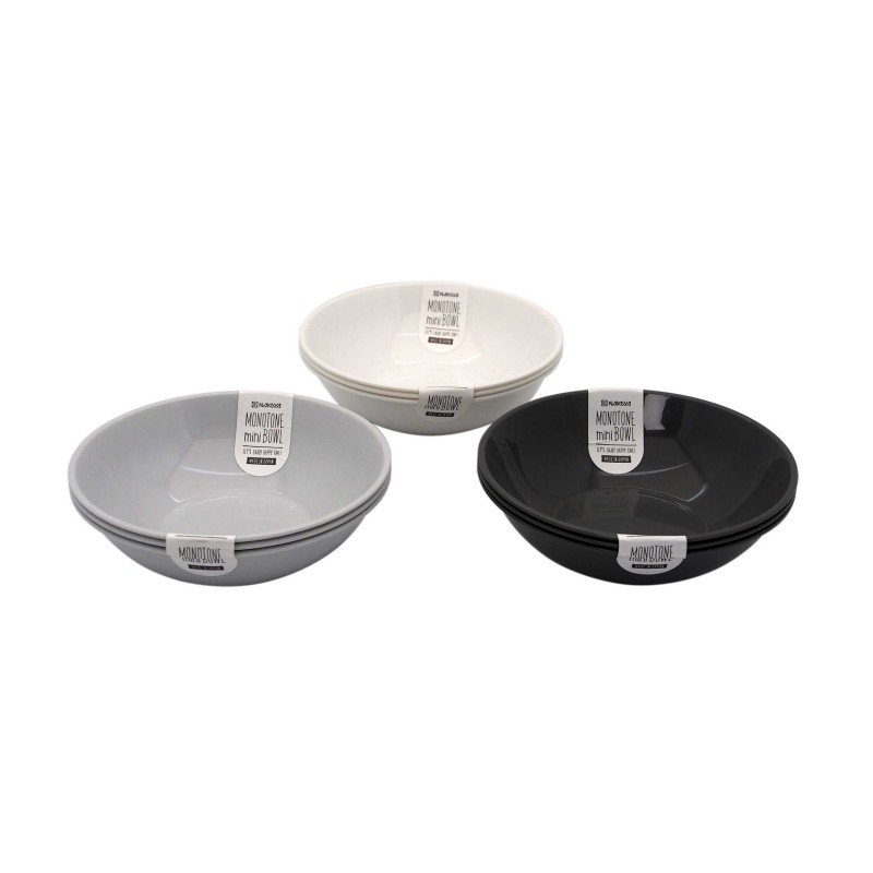 Monotone Mini Bowl 3pcs K565 130xH36mm 270ml